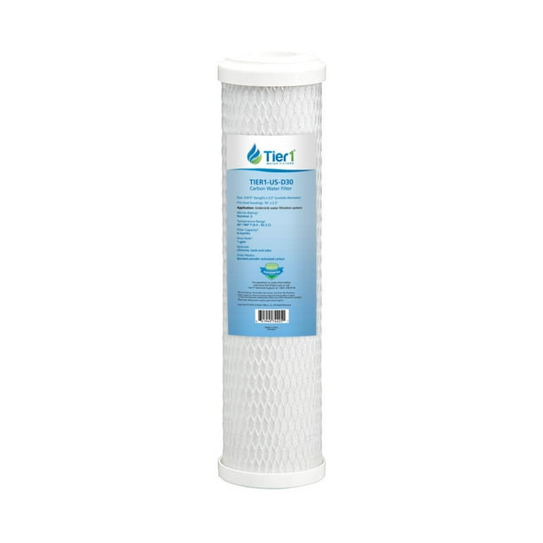 Tier1 Replacement for Omnifilter Pentek CBC-10 CB3 FXUVC FXULC 0.5 Micron 10 x 2.5 Radial Flow Carbon Water Filter GE Tier1 Replacement for Omnifilter Pentek CBC-10 CB3 FXUVC FXULC 0.5 Micron 10 x 2.5 Radial Flow Carbon Water Filter GE